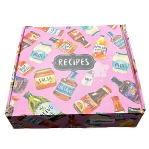 COFICE Recipe Binder with Plastic Sleeves 8.5x11 3 Ring Organizer